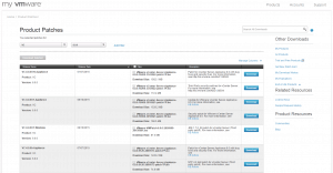 VMware Product Patches