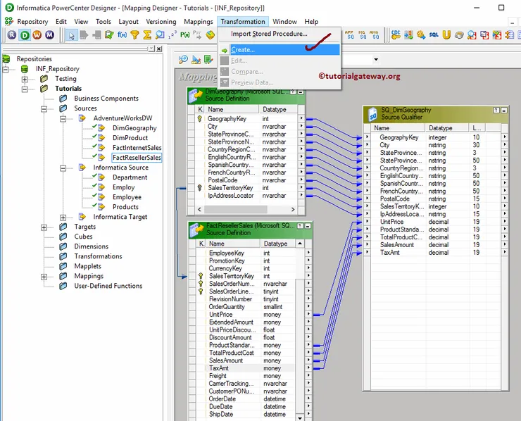 Aggregator Transformation in Informatica 4