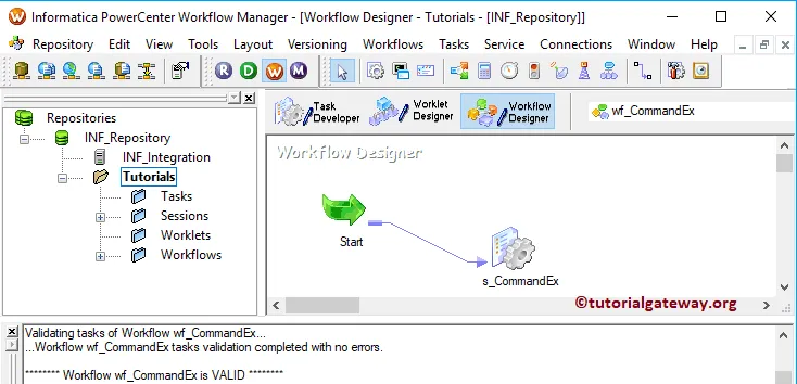 Command Task in Informatica 17