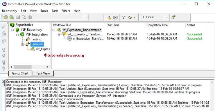 Expression Transformation in Informatica 15