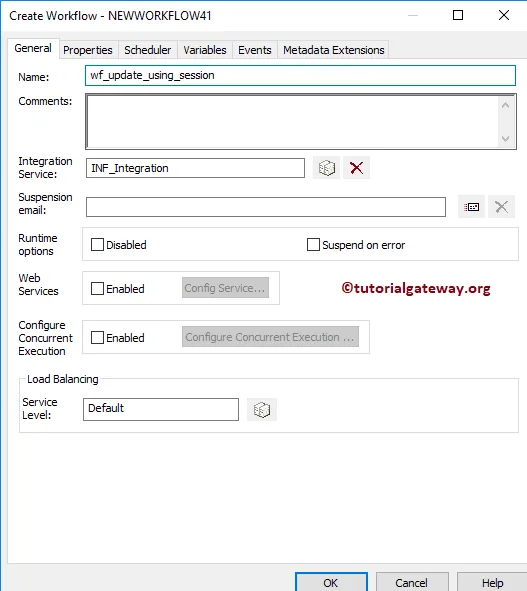 Informatica Update Strategy using Session Properties 14