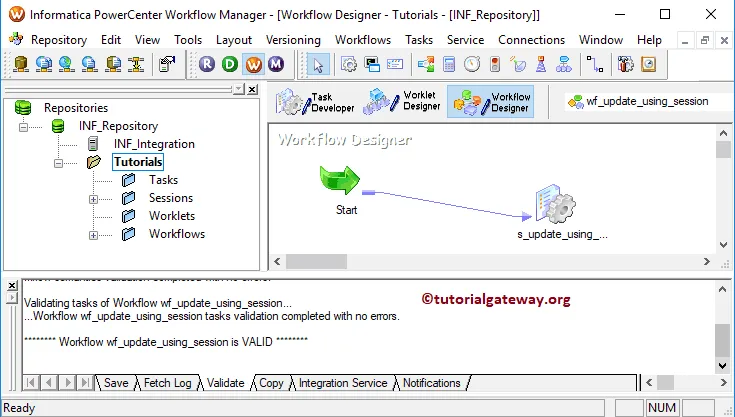 Informatica Update Strategy using Session Properties 23