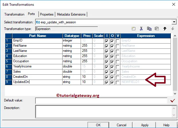 Informatica Update Strategy using Session Properties 8