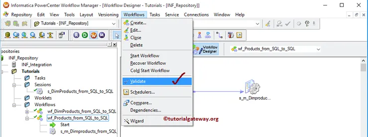 Informatica Workflow using Wizard 10