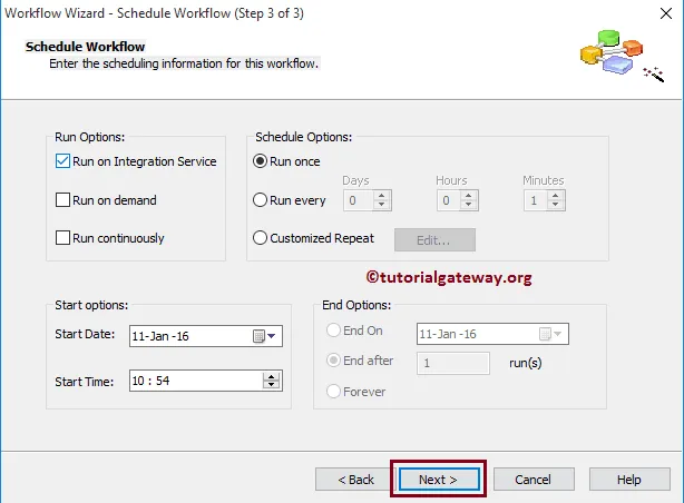 Informatica Workflow using Wizard 6