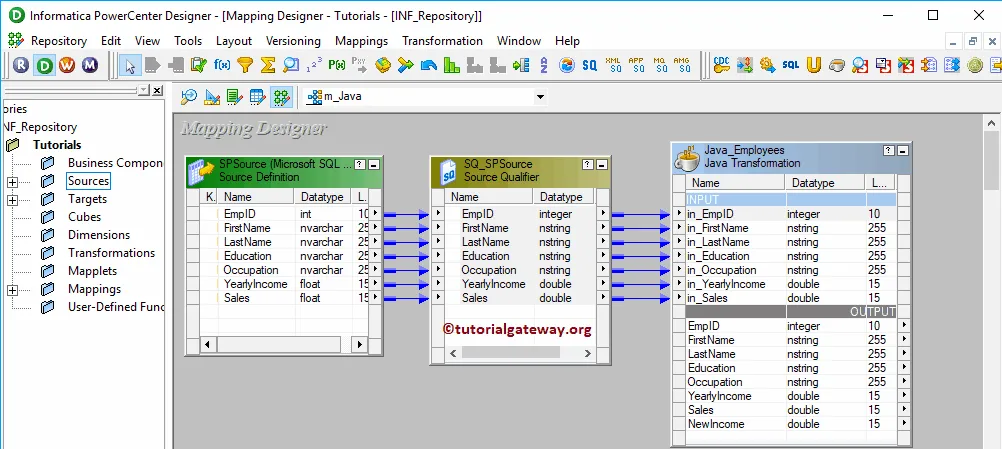 Java Transformation in Informatica 18