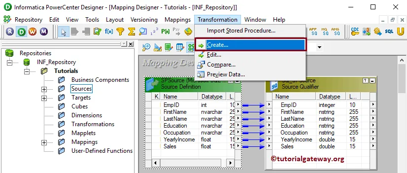 Java Transformation in Informatica 7