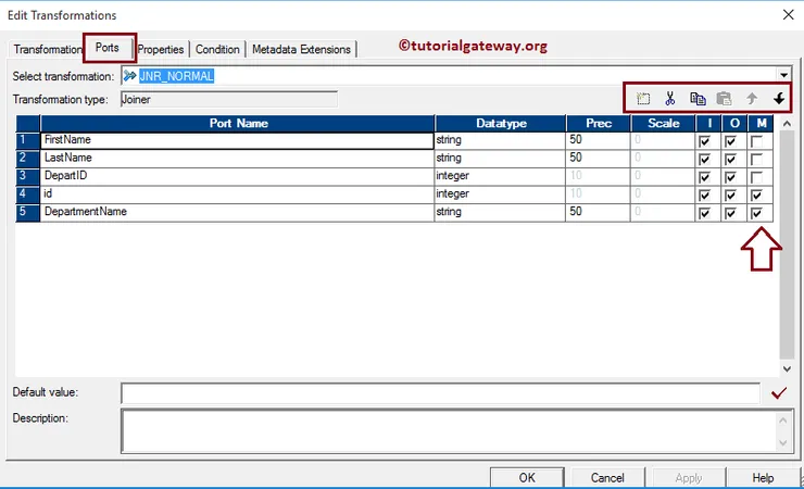 Joiner Transformation in Informatica 10