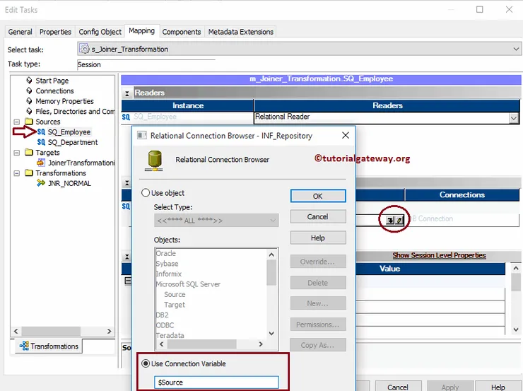 Joiner Transformation in Informatica 16