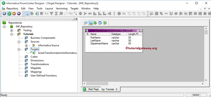 Joiner Transformation in Informatica 2