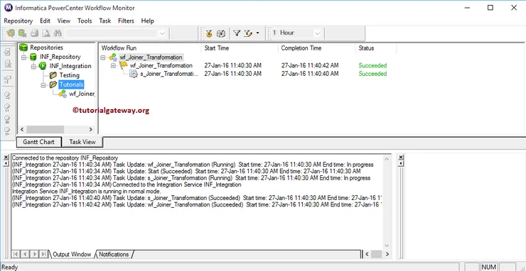 Joiner Transformation in Informatica 20