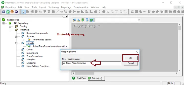 Joiner Transformation in Informatica 3