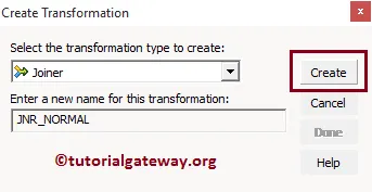 Joiner Transformation in Informatica 7