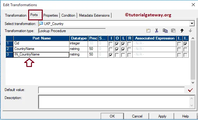 Lookup Transformation in Informatica 10