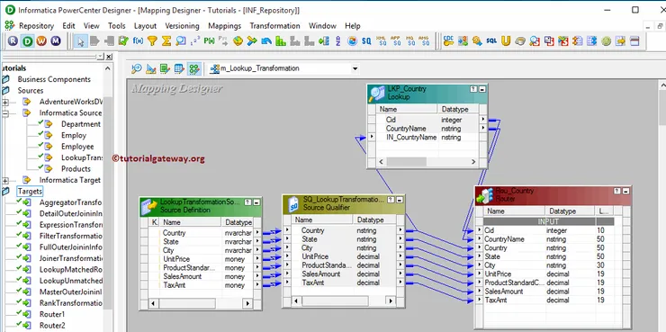 Lookup Transformation in Informatica 13