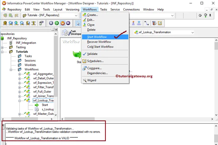 Lookup Transformation in Informatica 21