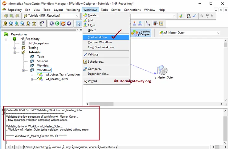 Master Outer Join in Informatica 14