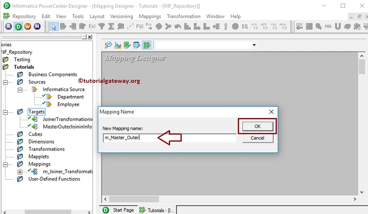 Master Outer Join in Informatica 2