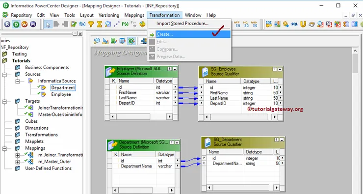 Master Outer Join in Informatica 3