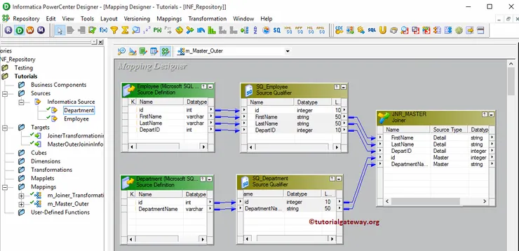 Master Outer Join in Informatica 5