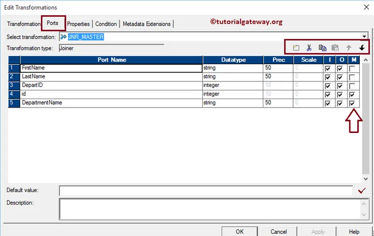 Master Outer Join in Informatica 7