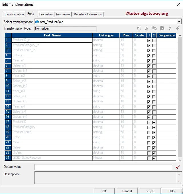 Normalizer Transformation in Informatica 15