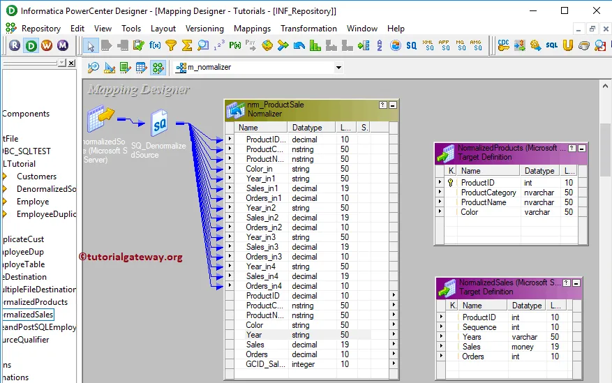 Normalizer Transformation in Informatica 18