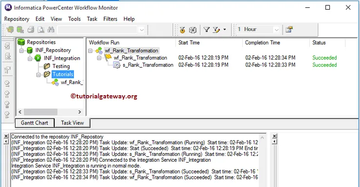 Rank Transformation in informatica 16