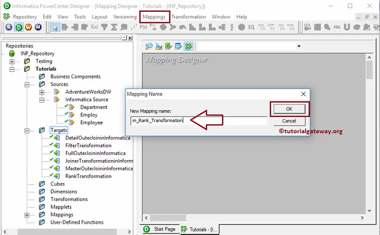 Rank Transformation in informatica 4