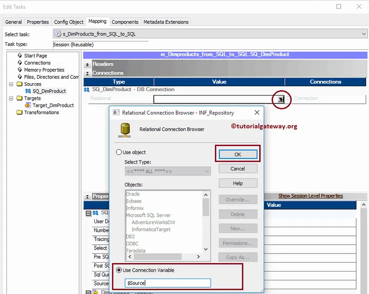 Reusable Session in Informatica 14