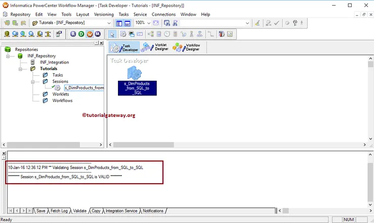 Reusable Session in Informatica 18