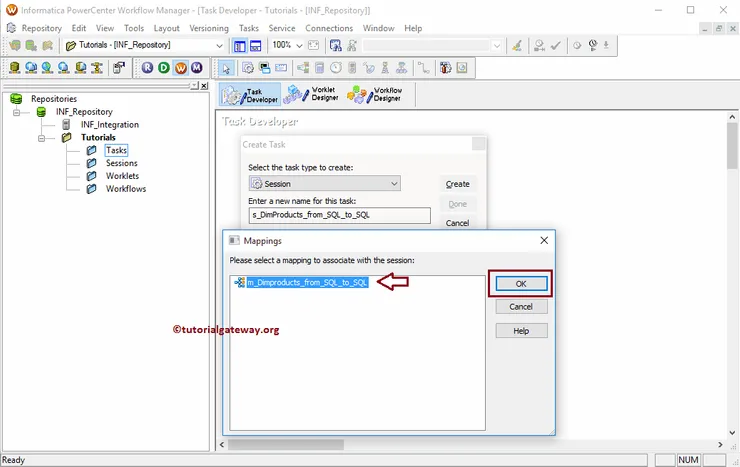 Reusable Session in Informatica 5