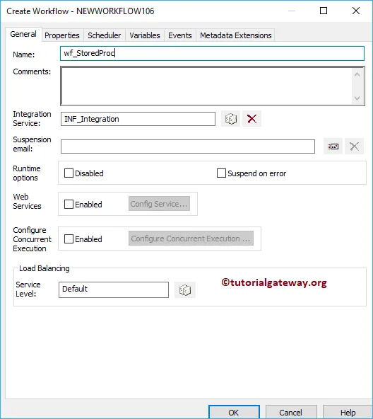 Create Stored Procedure Transformation Workflow