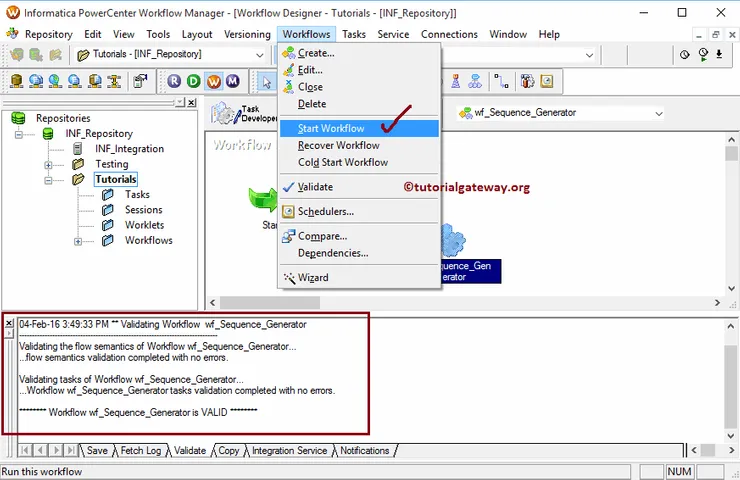 Sequence Generator Transformation in Informatica 13