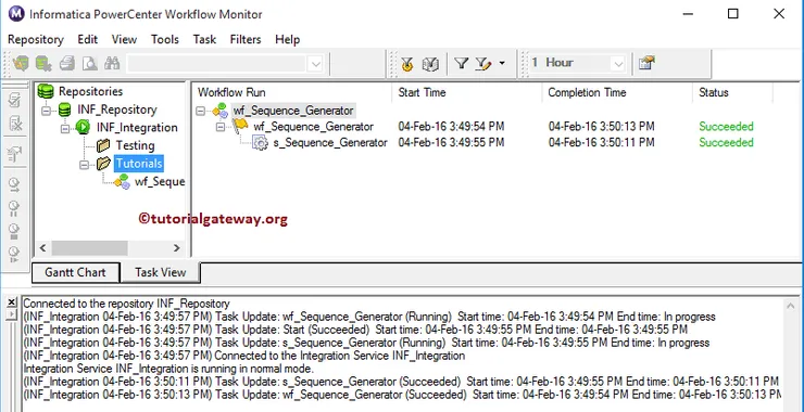 Sequence Generator Transformation in Informatica 14