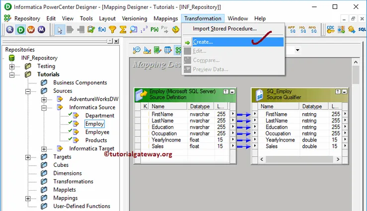 Sequence Generator Transformation in Informatica 3