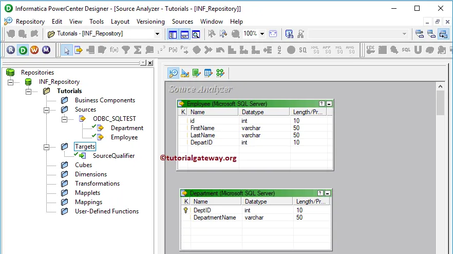 Source Qualifier Transformation in Informatica 4