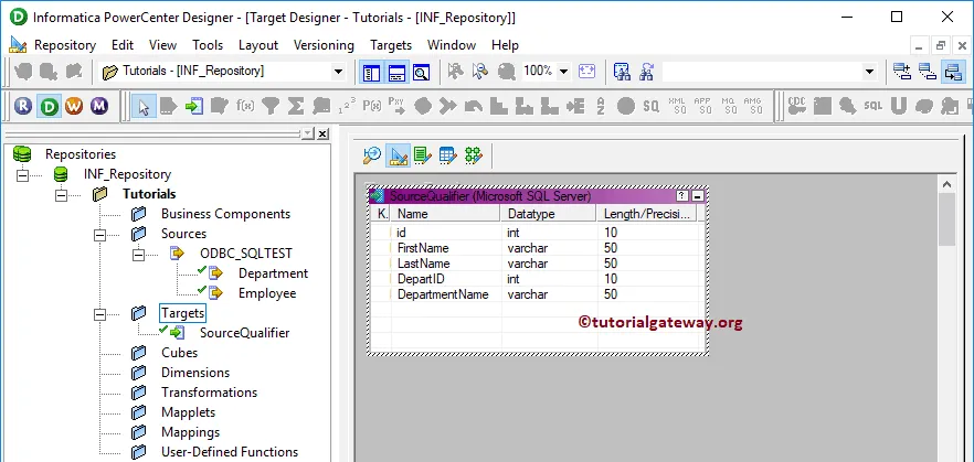 Source Qualifier Transformation in Informatica 5