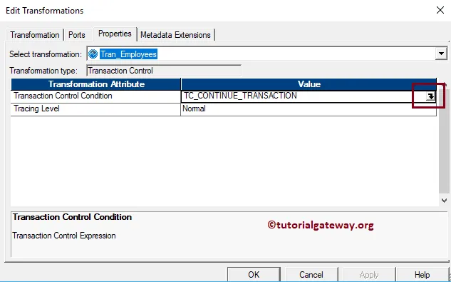 Edity and Rename the Transaction 11