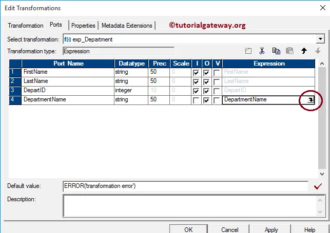 Unconnected Lookup Transformation in Informatica 10