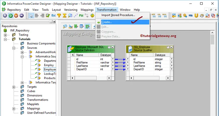 Unconnected Lookup Transformation in Informatica 3