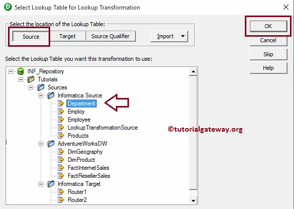 Unconnected Lookup Transformation in Informatica 5