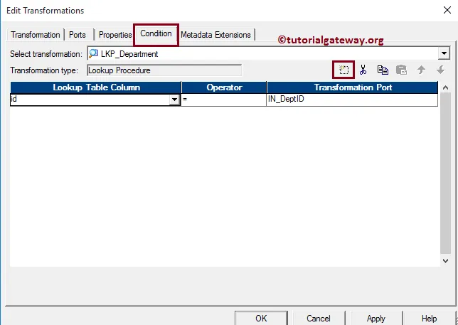 Unconnected Lookup Transformation in Informatica 8