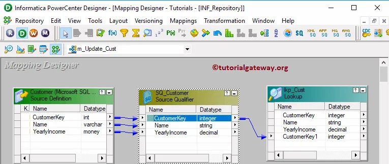 Update Strategy in Informatica Example 10