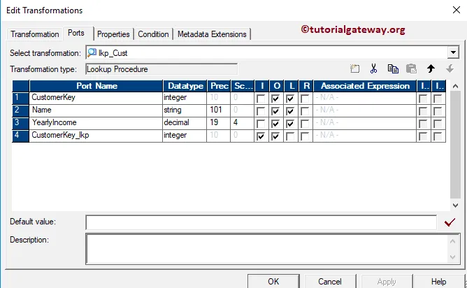 Update Strategy in Informatica Example 11