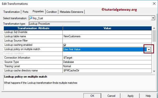 Update Strategy in Informatica Example 12