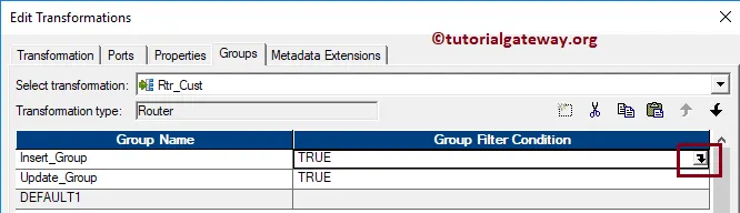 Update Strategy in Informatica Example 23