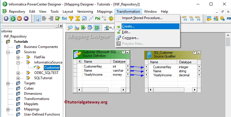 Update Strategy in Informatica Example 7