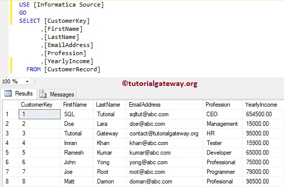 XML Generator Transformation in Informatica 1