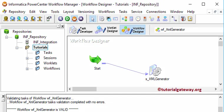 XML Generator Transformation in Informatica 31